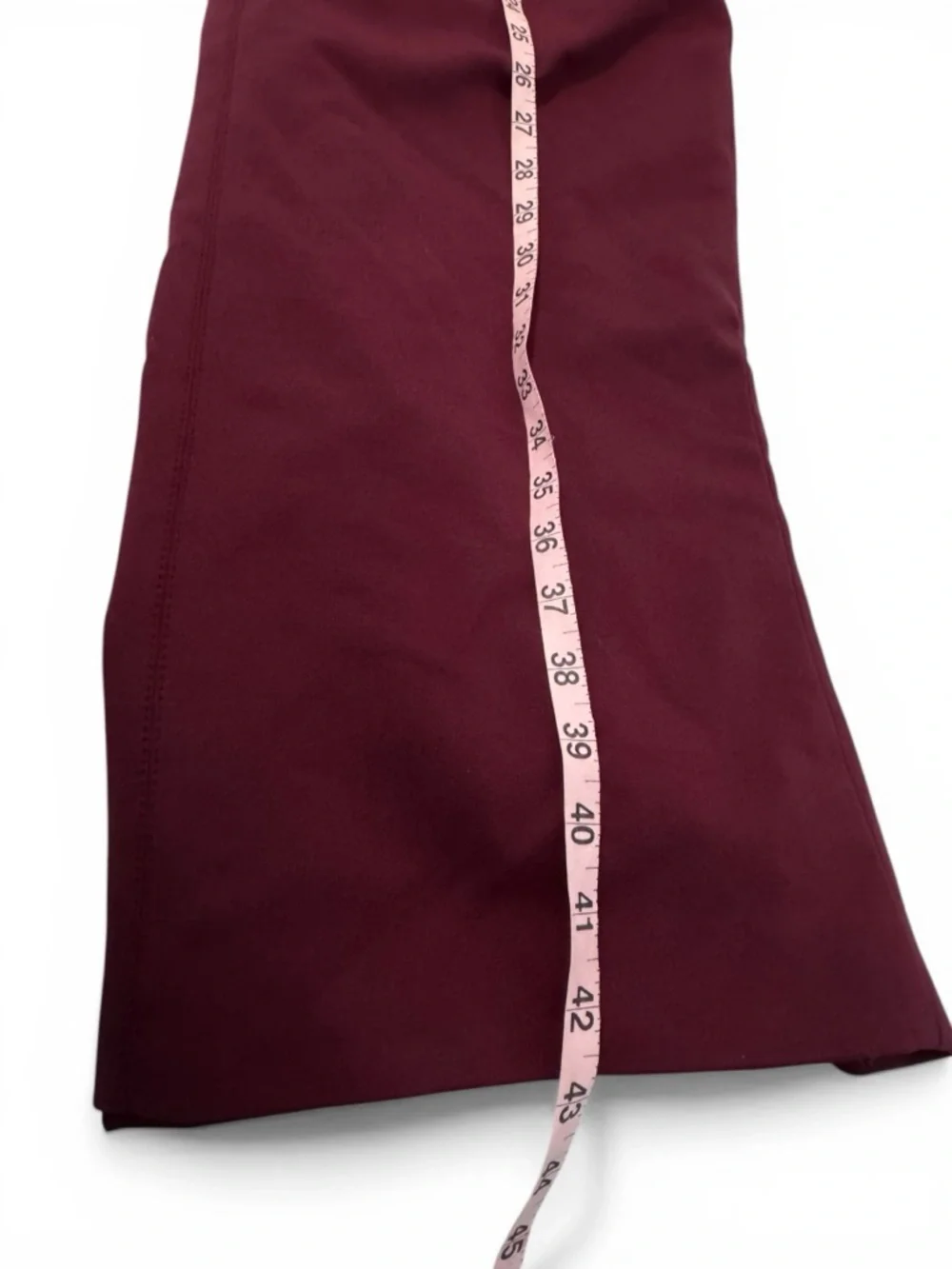 Karen Millen Dress Plum Sleeveless Midi Sheath Ponte Knit Tailored 10 - Picture 14 of 14